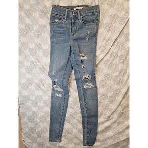 Levi's‎ 720 High Rise Super Skinny Jeans - Size 24 - Denim